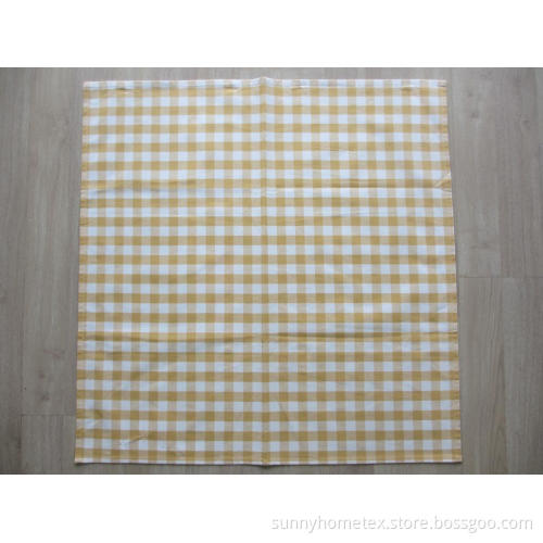 COTTON YARN DYED TARTAN TABLECLOTH G22